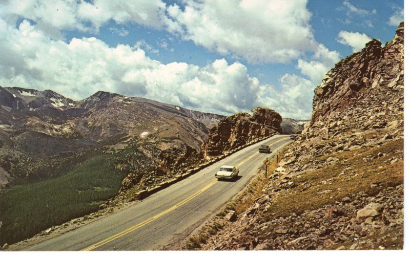 US    PC3982  ROCK CUT, ROCKY MOUNTAIN NATIONAL PARK, COLORADO