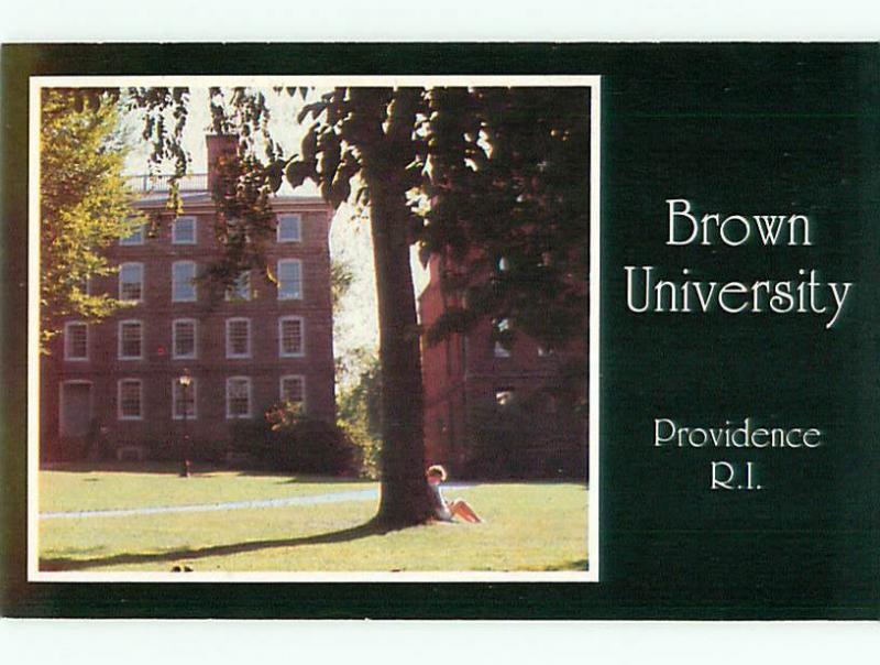 Vintage Post Card Greetings from Brown University Providence Student  RI # 4103