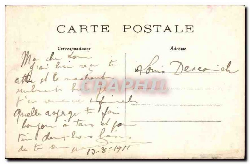 Old Postcard Paris Arc de Triomphe du Carrousel