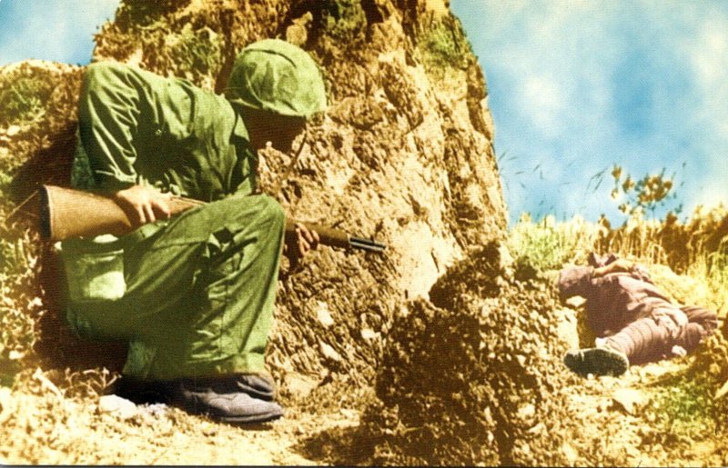 Military World War II Okinawa Sniper Hunting