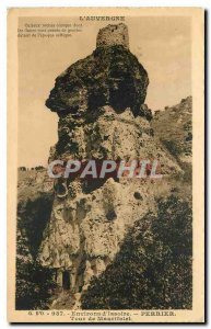 Old Postcard Auvergne Surroundings Issoire Perrier Tower Maurifolet