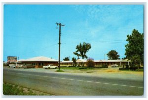 c1960 Southland Motel Restaurant North Exterior View Lebanon Tennessee Postcard