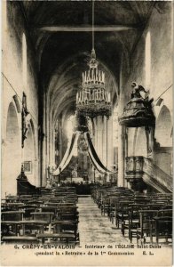 CPA Crepy-en-Valois - Interieur de l'eglise Saint-Denis (1032393)