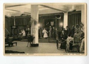 491540 Madame TUSSAUD Exibition Corner of GRAND HALL Vintage postcard