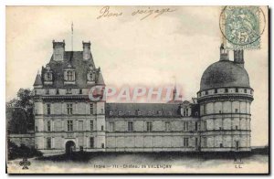 Postcard Old Indre Chateau de Valencay