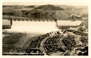 WA - Grand Coulee Dam, Inspiration Point - RPPC