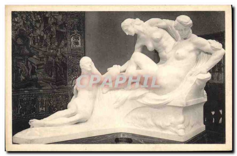 Old Postcard Rousseau V Sisters of Illusion From Zusters der begoocheling