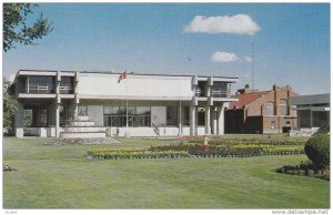 Exterior,  City Hall and Central Park,  Red Deer,  Alberta,  Canada,  40-60s