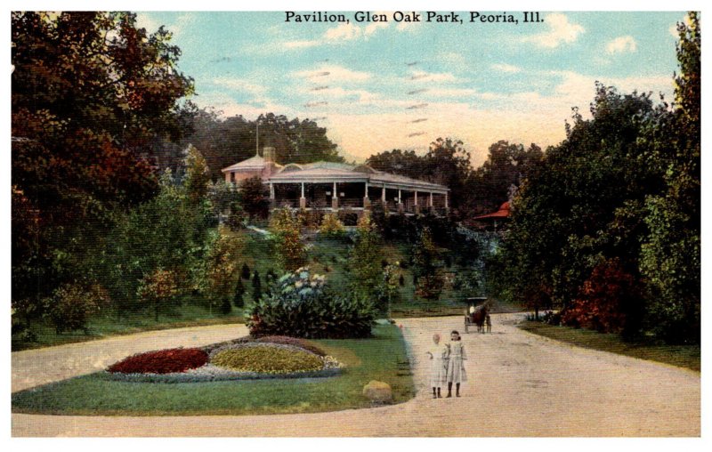 Illinois Peoria  Pavilion Glen oak Park