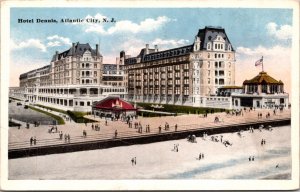 Postcard Hotel Dennis in Atlantic City, New Jersey