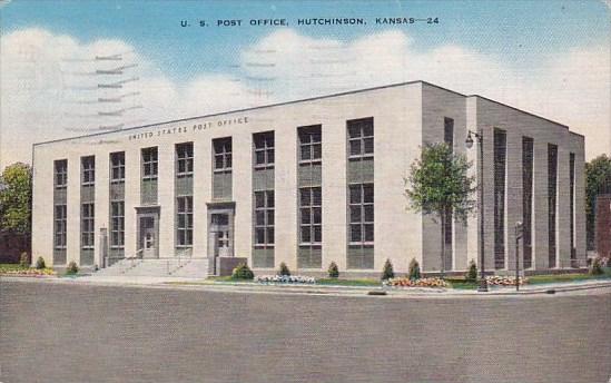 Kansas Hutchinson U S Post Office 1955