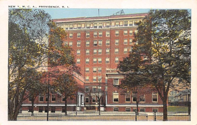 New V.M.C.A. Providence, Rhode Island USA Unused 