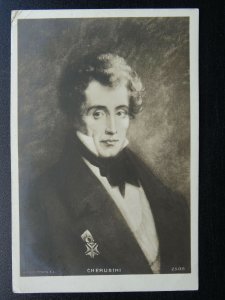 Musical Italian Composer LUIGI CHERUBINI c1905 RP UB Postcard by Rotary