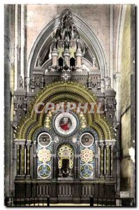 Old Postcard Cathedral of Beauvais The Monumental Clock