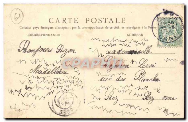 Flers Old Postcard Paris Street