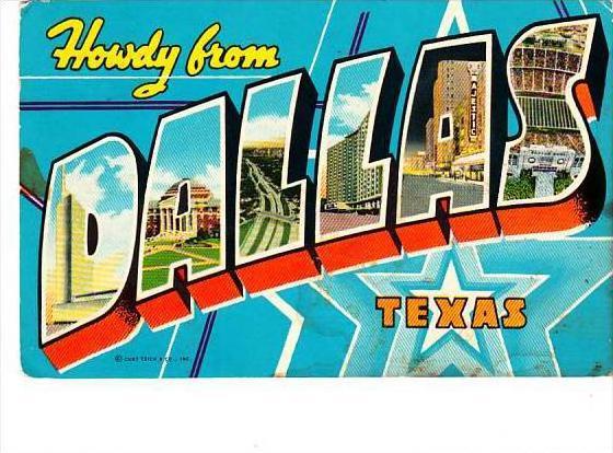 Texas Dallas Greetings From