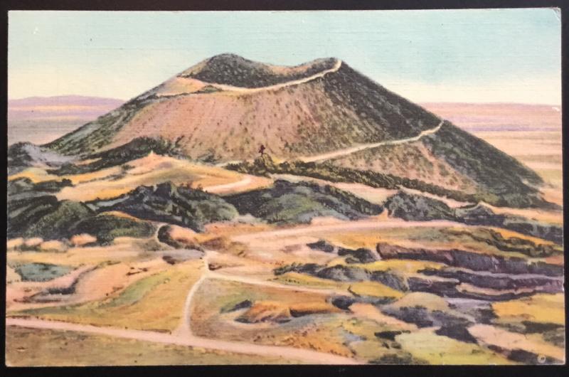 Postcard Unused Mt Capulin Volcano Raton NM LB