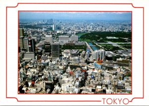 Japan Tokyo Aerial View Akasaka District