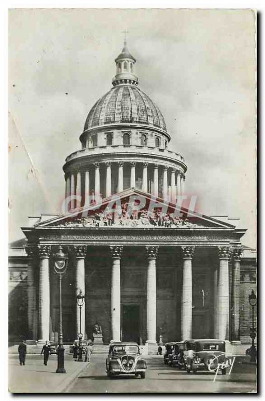 Old Postcard Paris and Wonders Pantheon 1757 1780