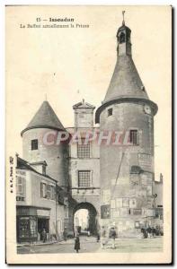 Old Postcard Prison Issoudun The belfry now jail