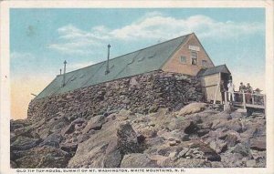 New Hamphire White Mountain Old Tip Top House Summit Of Mountain Washington