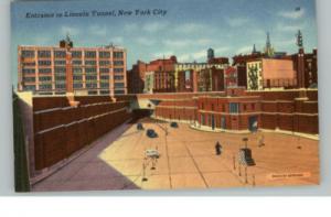 New York City NY Lincoln Tunnel Postcard