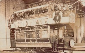 RPPC Illuminated Electric Trolley Car Portsmouth Corporation Tramways~127485 