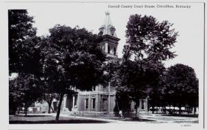 Old CARROLLTON Kentucky Ky Postcard Carrollton County Court House