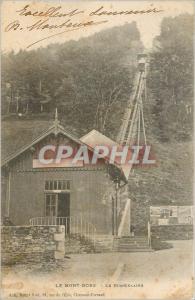 Old Postcard Mont Dore Funicular