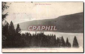 Old Postcard The High Vosges Lac De Grardmer At dusk