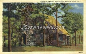 Chapel, Fort Raleigh in Roanoke Island, North Carolina