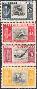 Bolivia #352-358 MH