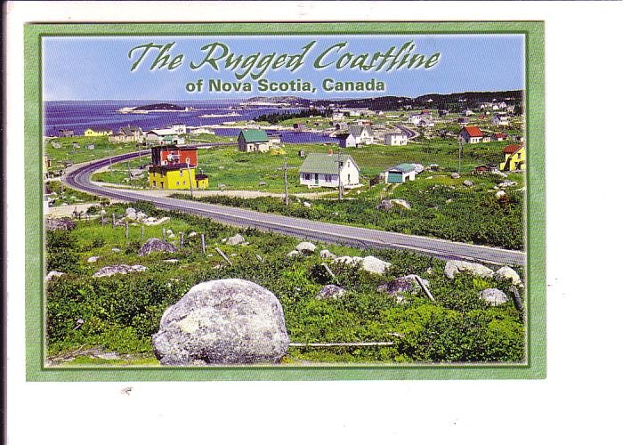 The Rugged Coastline near Peggy's Cove, Nova Scotia, Canada