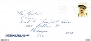 Australia Cover Dog Castlemaine Golf Club  to Melbourne