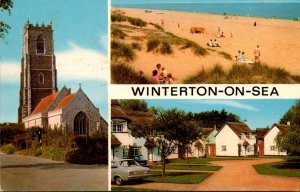 England Winterton On Sea Multi View 1972