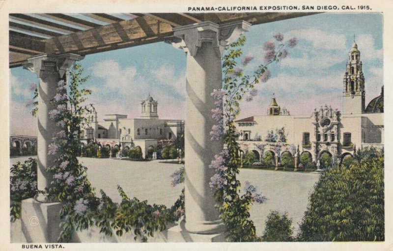 SAN DIEGO , California, 1915 Exposition; Buena Vista