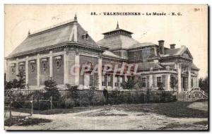 Old Postcard Valenciennes Museum