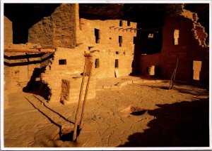 USA Spruce Tree House Mesa Verde National Park Colorado Vintage Postcard BS21