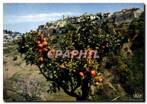 Postcard Modern Reflections of the French Riviera St Paul de Vence AM Overview