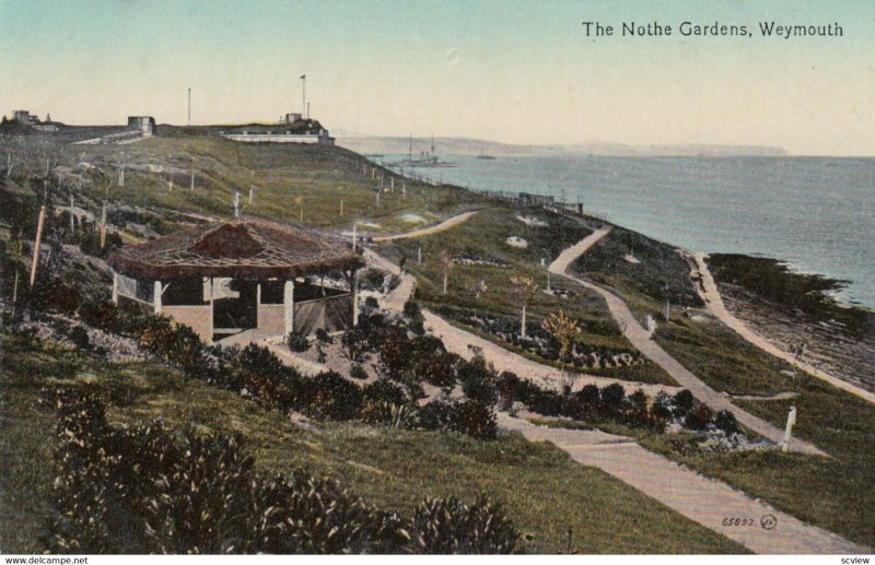 WEYMOUTH, Dorset, England, 1900-1910's; The Noethe Gardens