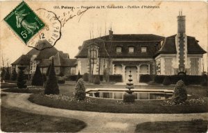 CPA POISSY - Propriete de M.Vanderbilt - Pavillon d'Habitation (246608)