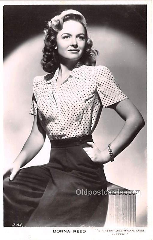 Donna Reed Movie Star Actor Actress Film Star Unused 
