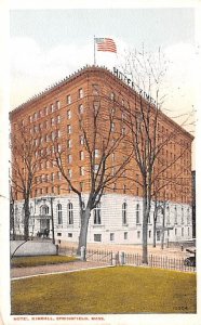 Hotel Kimball Springfield, Massachusetts MA