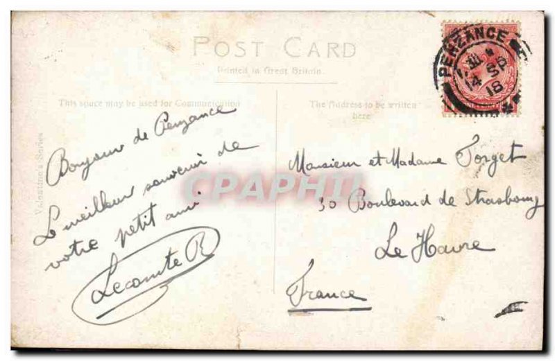 Postcard Old Gurnard's Head Cornwall