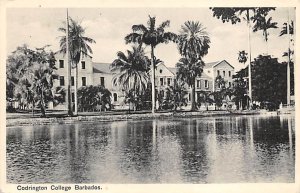 Codrington College Barbados West Indies Unused 