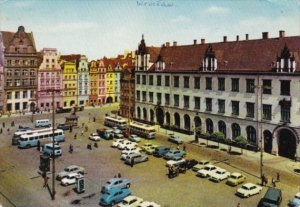 Poland Warsaw Town Center Scene