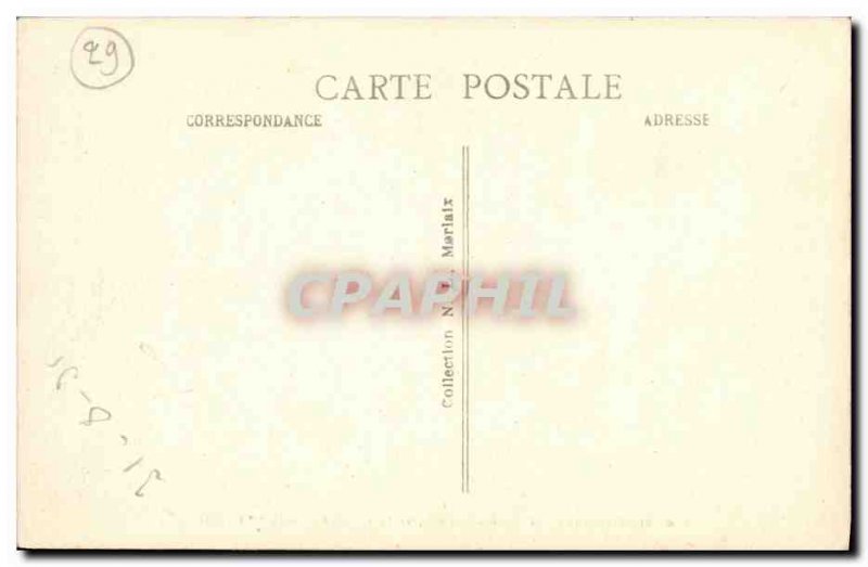 Old Postcard St Thegonnec Finistere Calvalre and ossuary