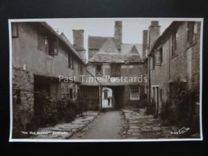 Oxfordshire BURFORD The Old George - Old RP Postcard by Walter Scott P619