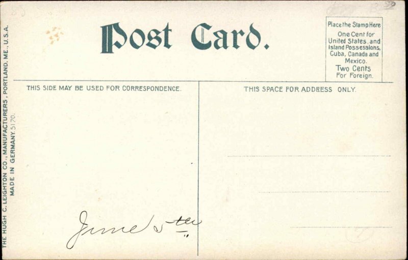 GORHAM NH Leadmine Cottage and Old Mine MINING c1910 Postcard