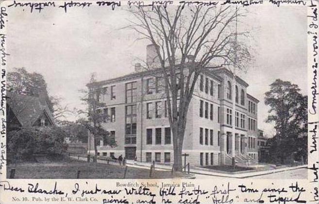 Massachusetts Jamaica Plain Bowditch School 1906